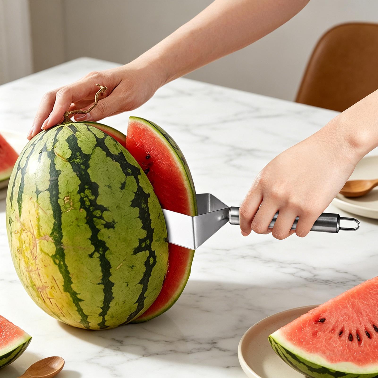 Watermelon Slicer Cutter - Watermeloen-snijder van roestvrij staal, watermeloen in