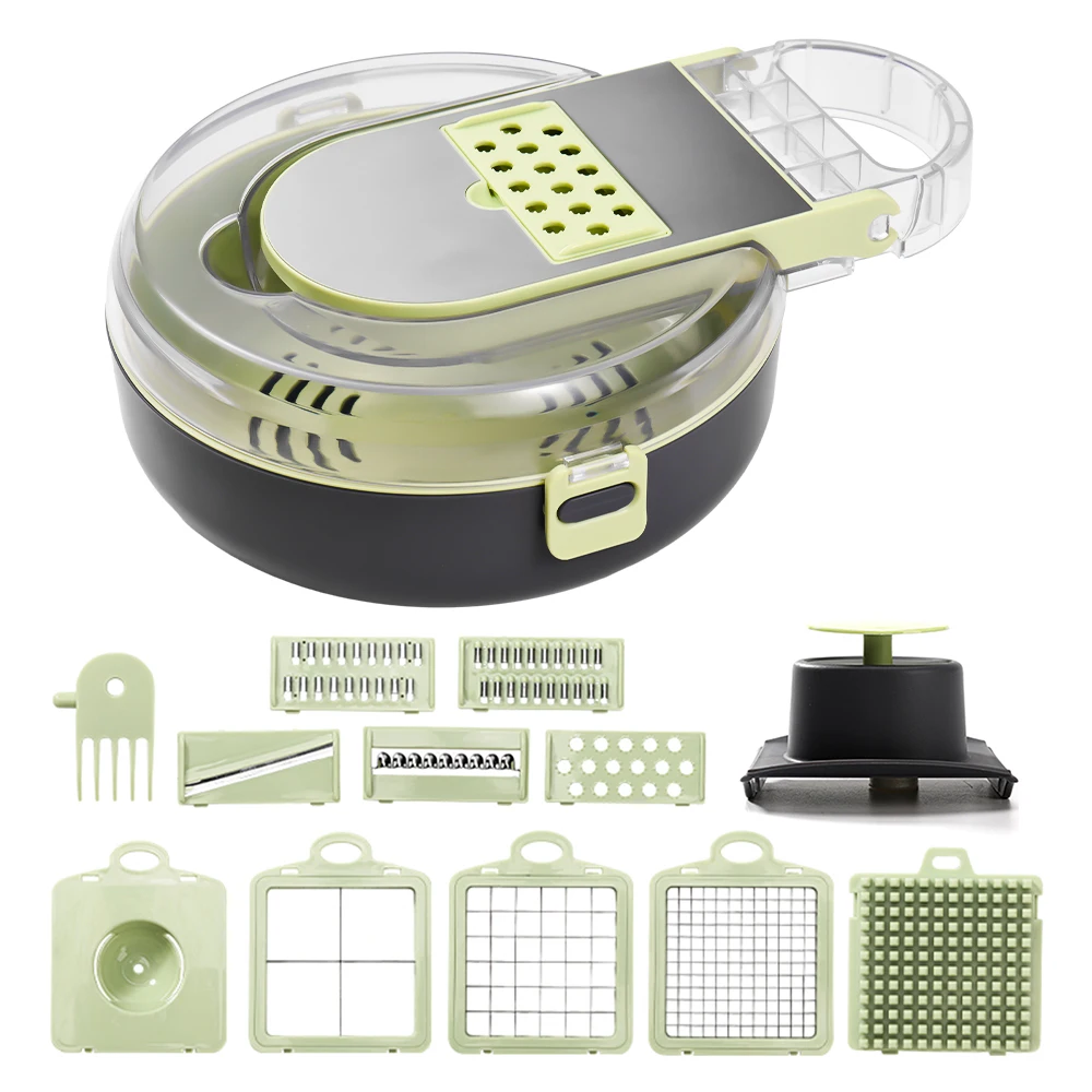 Kitchen Gadgets Save Time - Groente Chopper met Container Multifunctionele 13