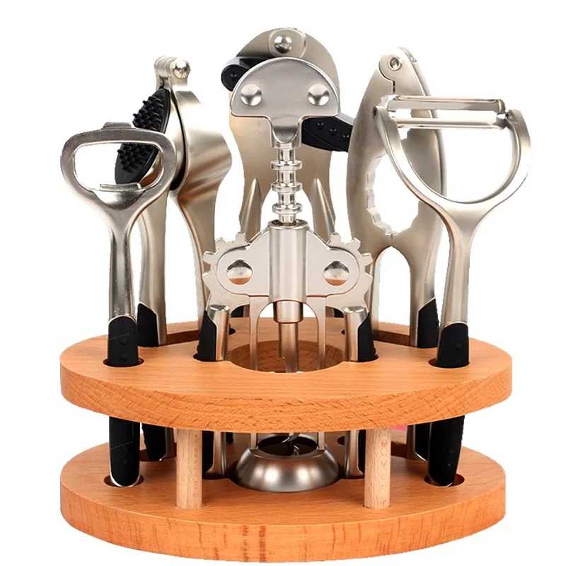 Kitchen Gadgets Jar Openers - 7 Stuks Zinklegering Keuken Gadgets Set