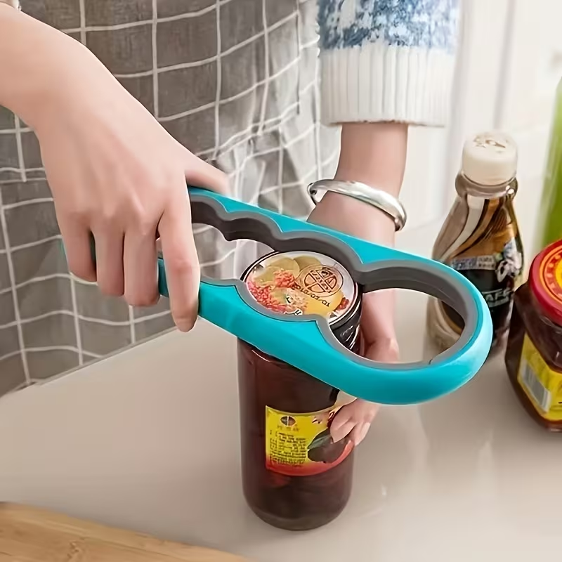 Kitchen Gadgets Jar Openers - 1 stuk potopener flesopener, multifunctionele keukenblikopener
