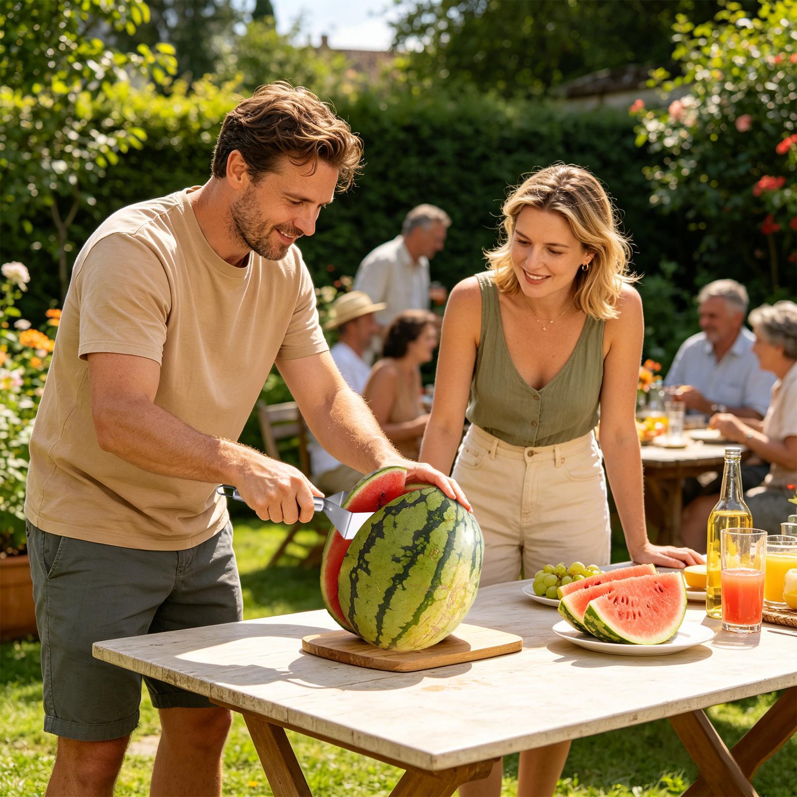 Watermeloen-snijder van roestv - Watermelon Slicer Cutter recensie en prijs