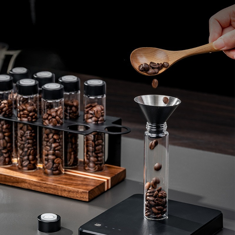 JUSTINLAU Glazen koffiebonenop - Kitchen Gadgets Organizer recensie en prijs