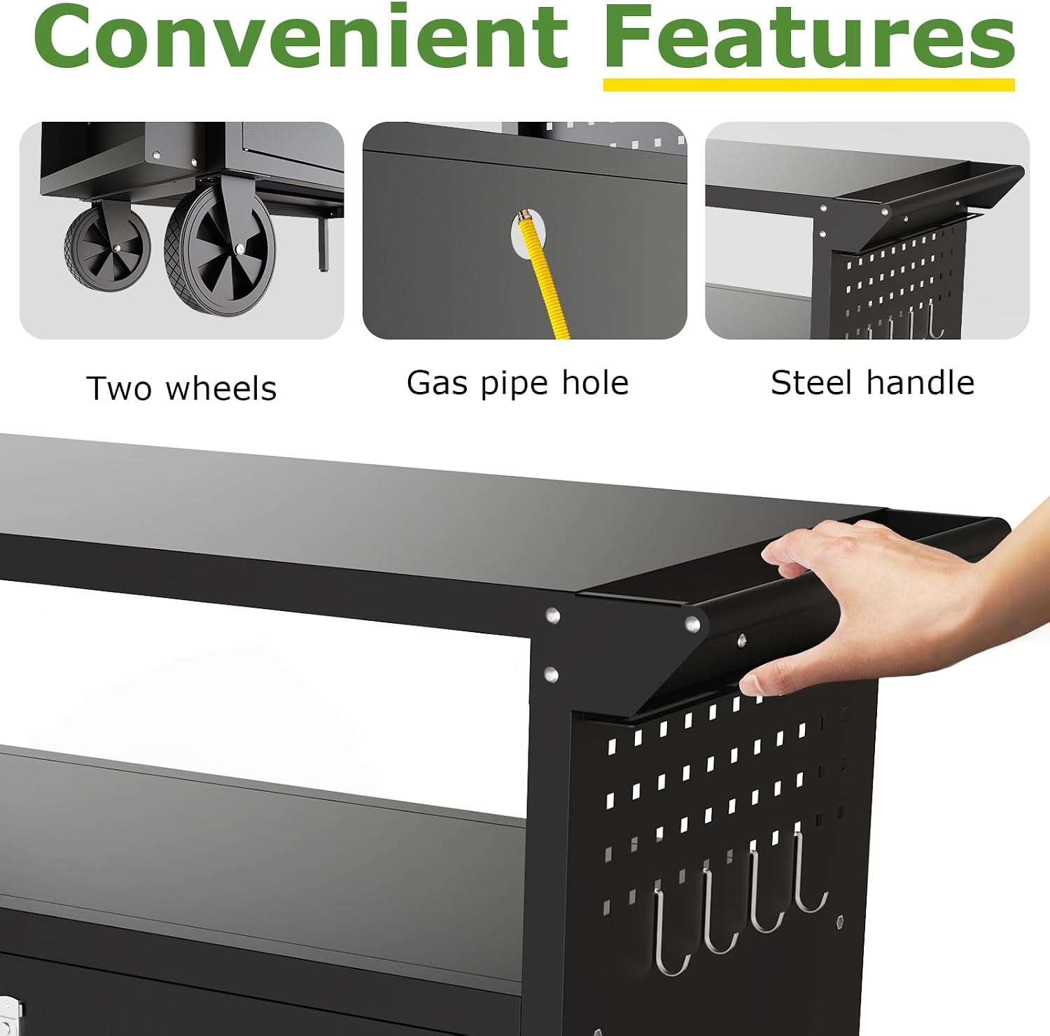 Buitenkeuken op wielen met opb - Kitchen Gadgets Organizer recensie en prijs