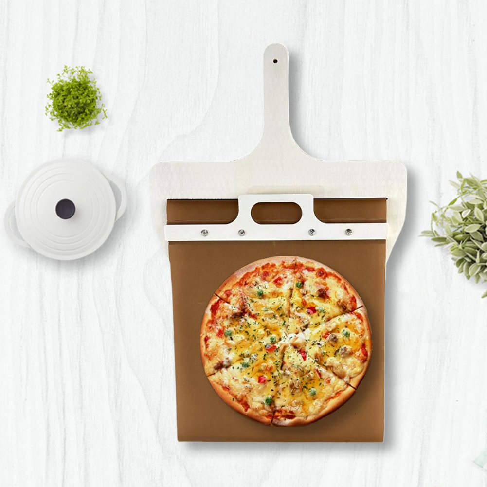 Glijdende pizzaschil Pizzaschu - Kitchen Gadgets Under 100 recensie en prijs
