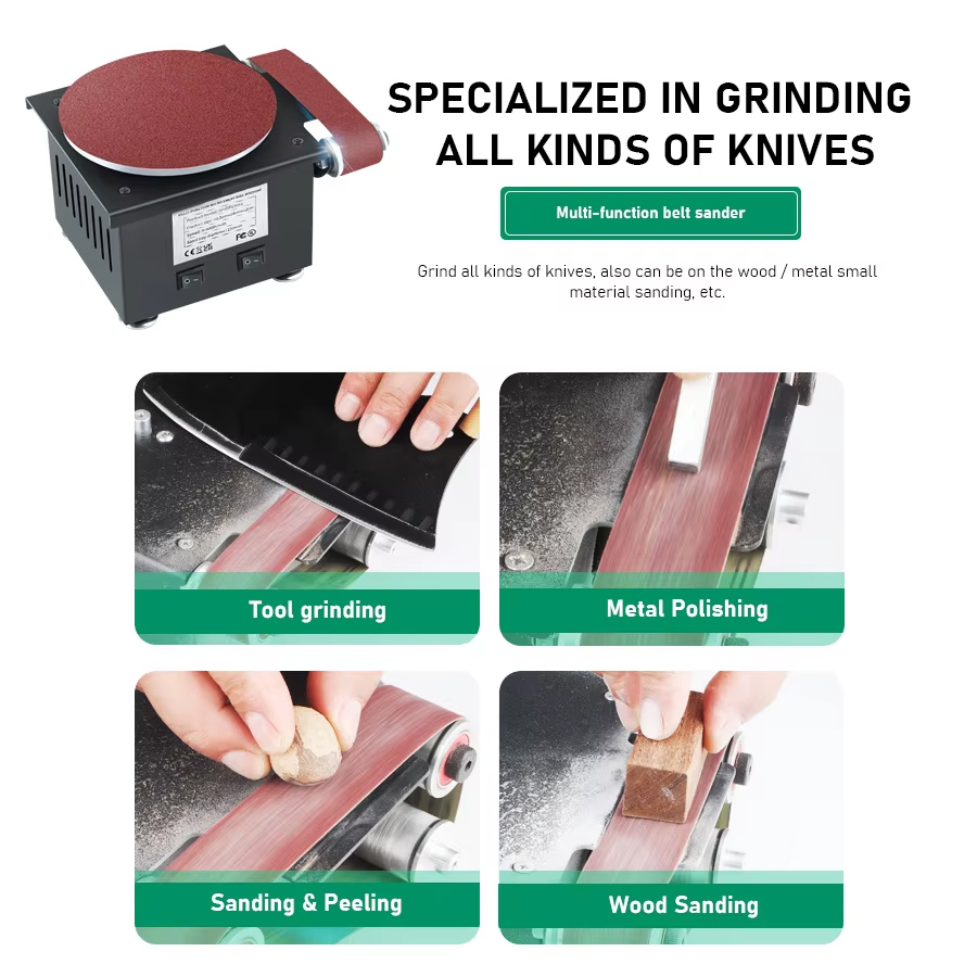 Mini Elektrische Bandschuurmac - Knife Sharpener recensie en prijs