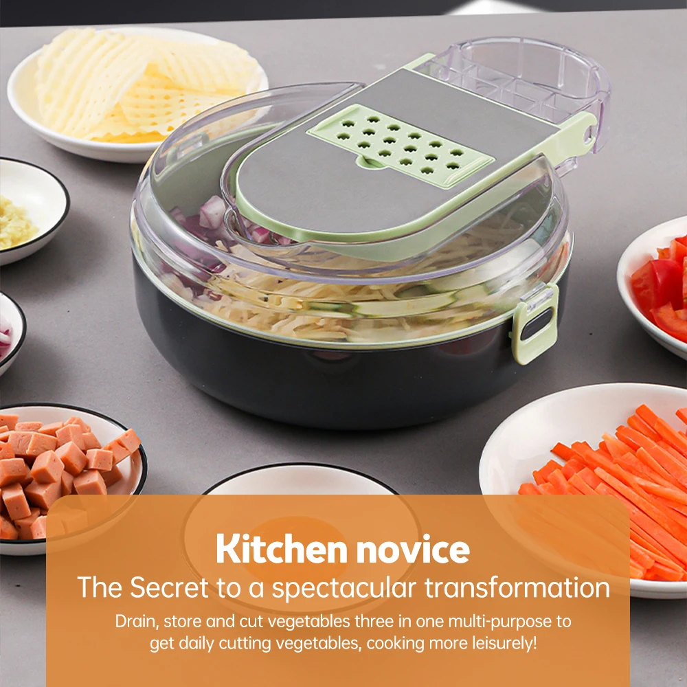 Groente Chopper met Container  - Kitchen Gadgets Save Time recensie en prijs