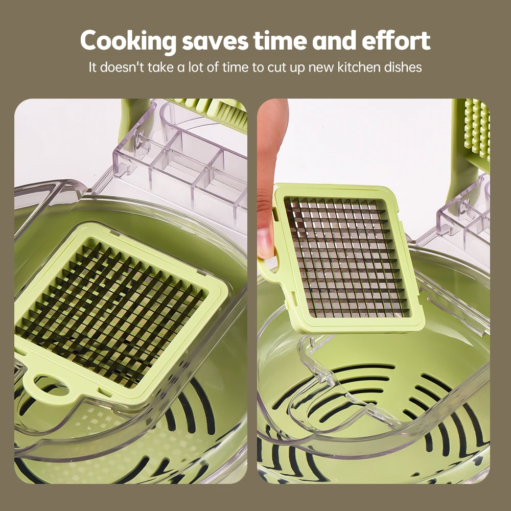 Groente Chopper met Container  - Kitchen Gadgets Save Time recensie en prijs