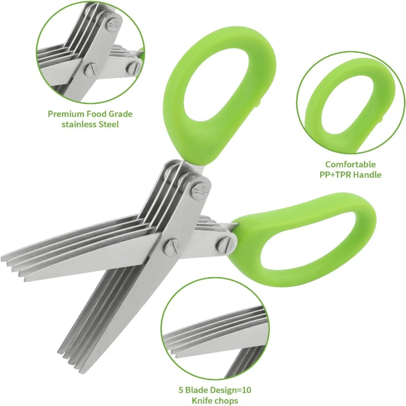 Tijdbesparende kruidenschaar m - Kitchen Gadgets Save Time recensie en prijs