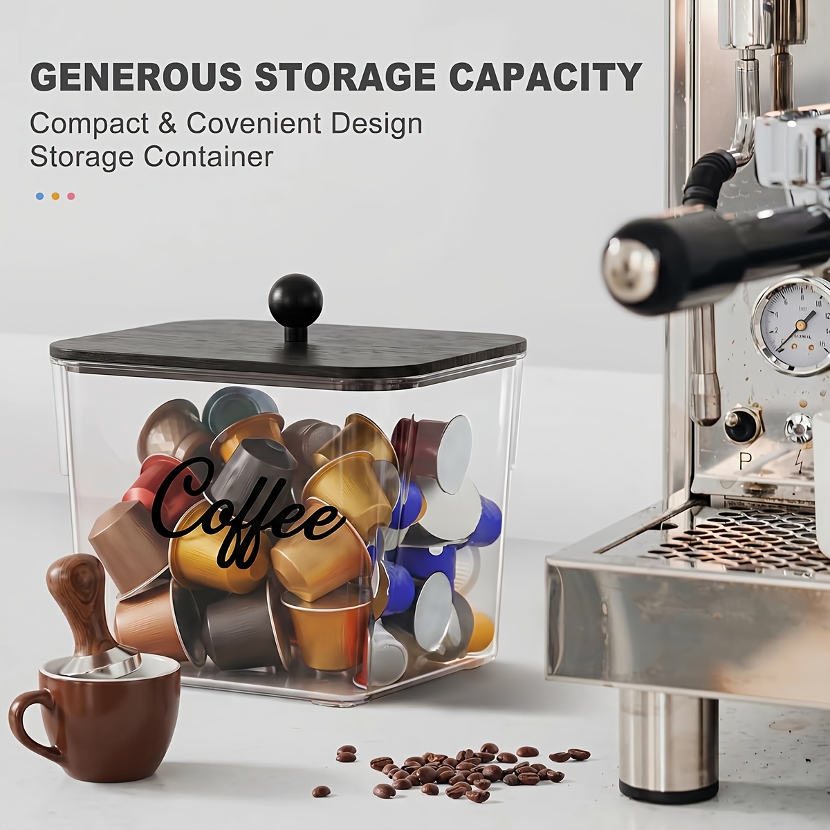 Koffiepodhouder met deksels, p - Kitchen Gadgets Organizer recensie en prijs