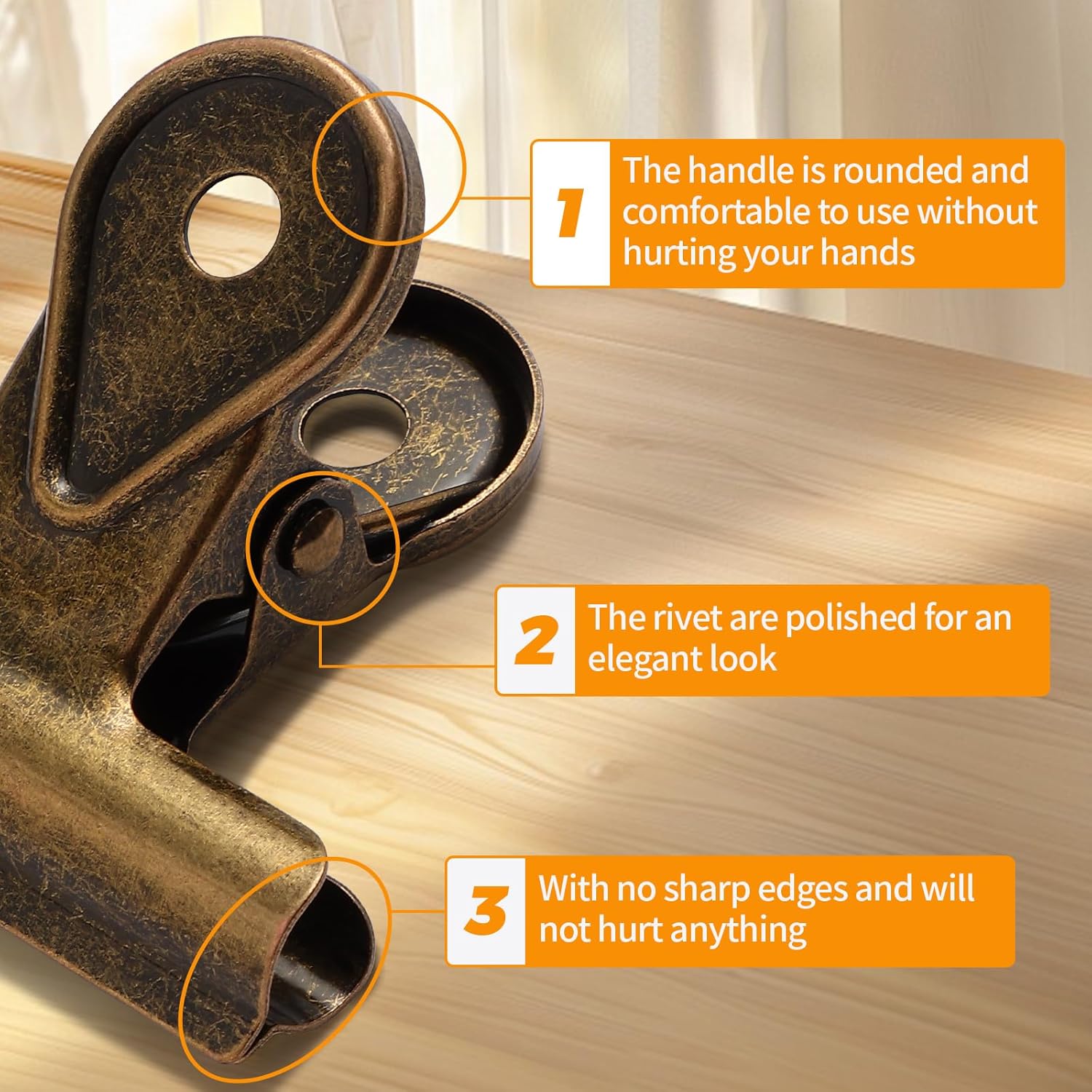 Bulldog Clips, 3 stuks binderc - Kitchen Gadgets Organizer recensie en prijs