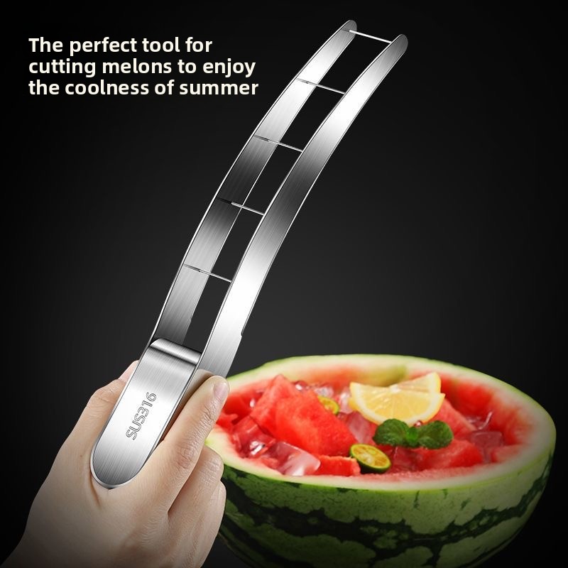 Huishoudelijk watermeloenblokj - Watermelon Slicer Cutter recensie en prijs
