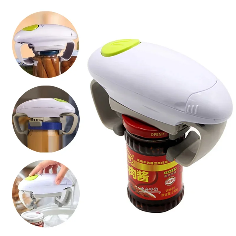 Elektrische blikopener met twe - Kitchen Gadgets Jar Openers recensie en prijs