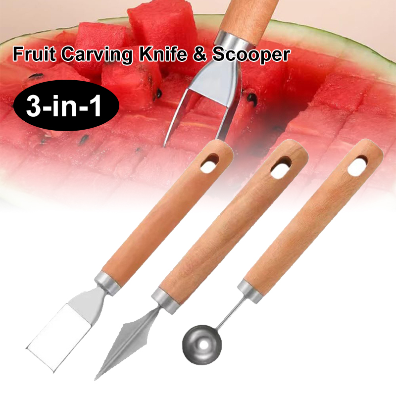 1Pc RVS Watermeloen Cutter En  - Watermelon Slicer Cutter recensie en prijs