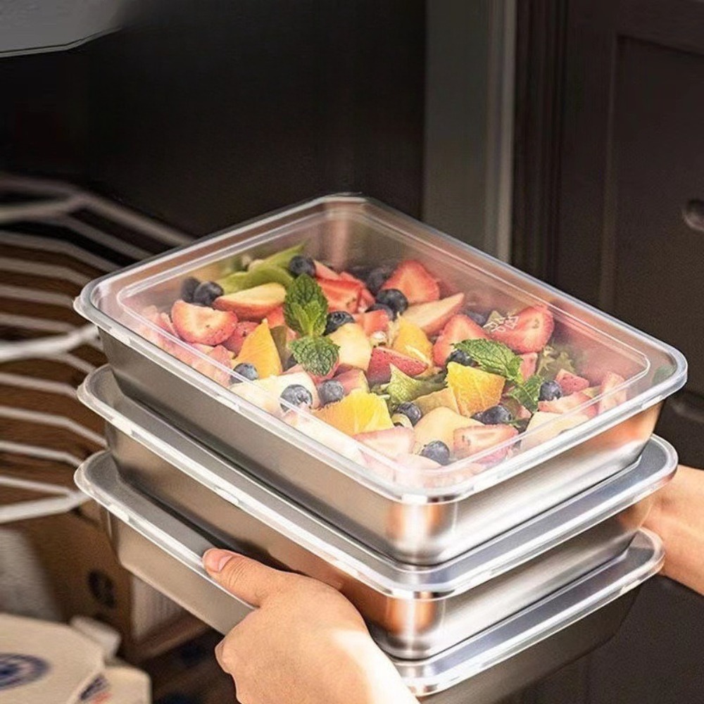 Serveerschaal van roestvrij st - Kitchen Gadgets Organizer recensie en prijs