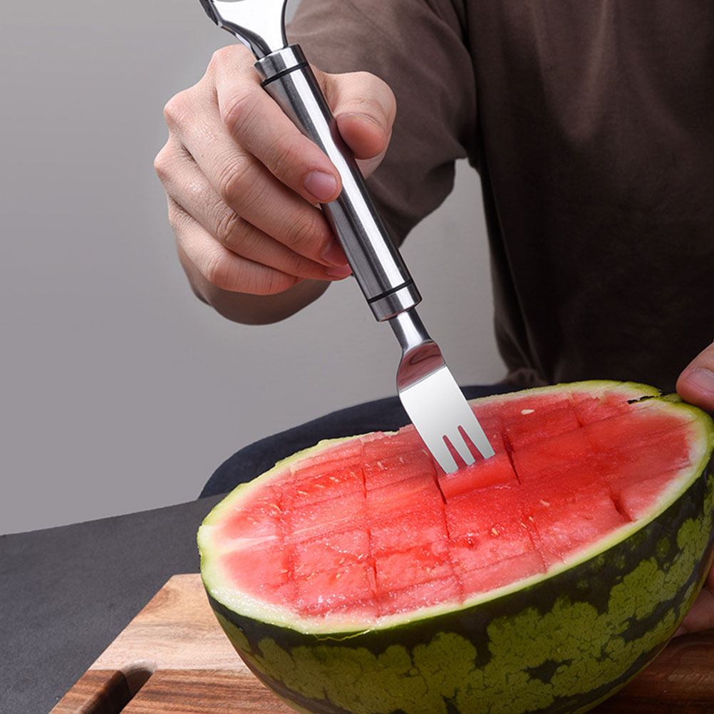 Watermeloen Snijder Vork 2-in- - Watermelon Slicer Cutter recensie en prijs