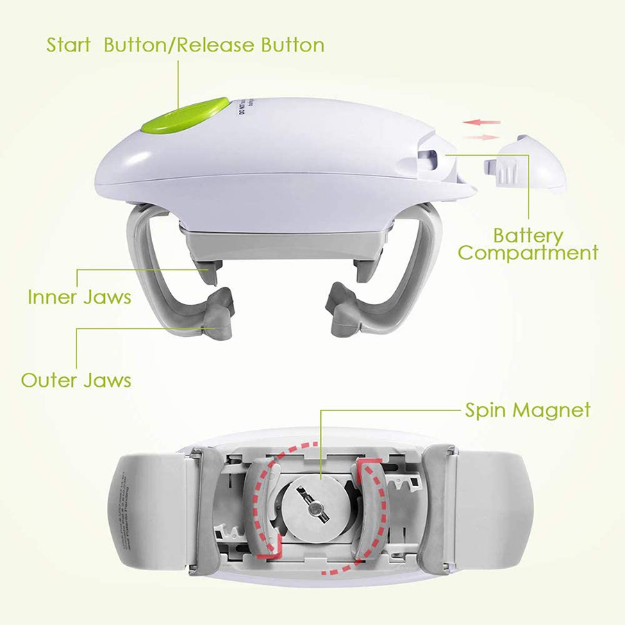 Elektrische Blikopeners Automa - Kitchen Gadgets Jar Openers recensie en prijs