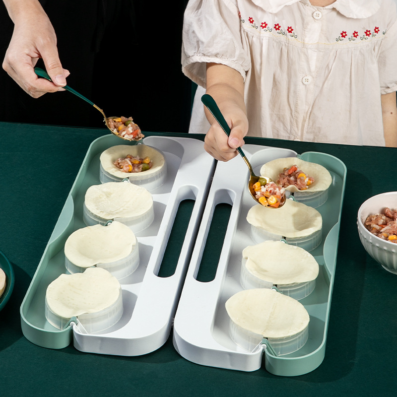Dumplingpers Handig 3 & 8-deli - Kitchen Gadgets Save Time recensie en prijs