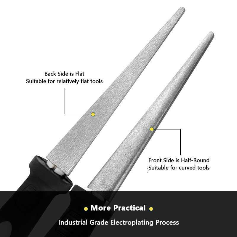 Diamantslijper Metaal Dubbele  - Knife Sharpener recensie en prijs