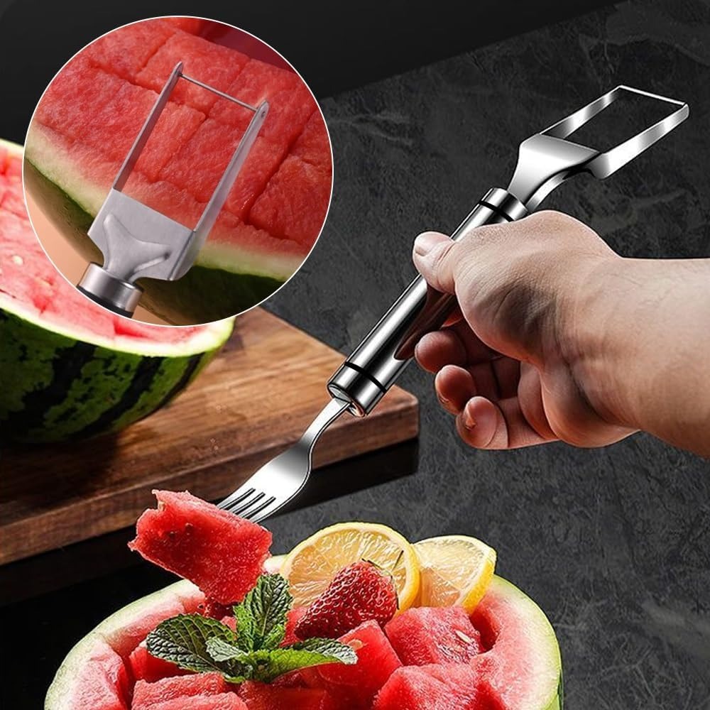 2-in-1 roestvrijstalen fruitme - Watermelon Slicer Cutter recensie en prijs