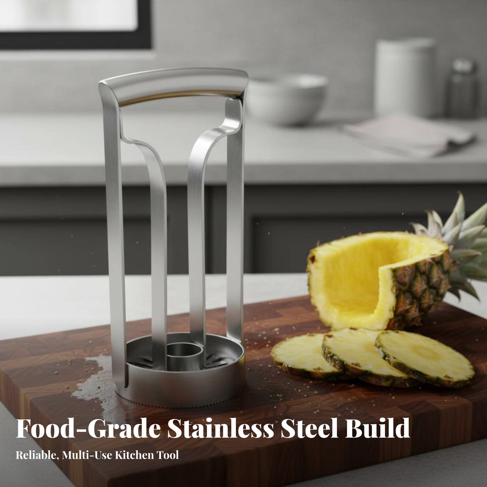 Ananassnijder van roestvrij st - Kitchen Gadgets Save Time recensie en prijs