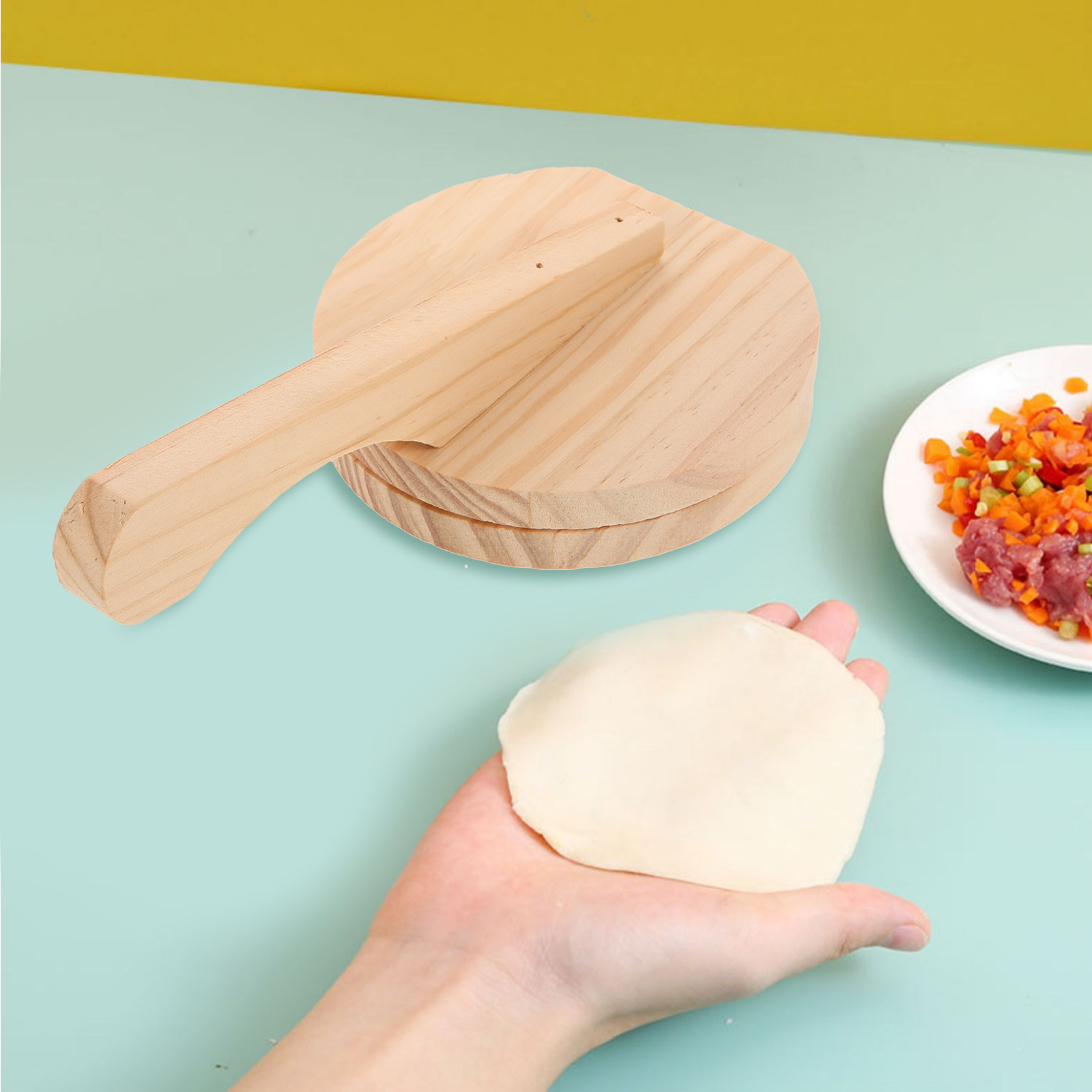 Houten Dumplinghuidpers, Gemak - Kitchen Gadgets Save Time recensie en prijs